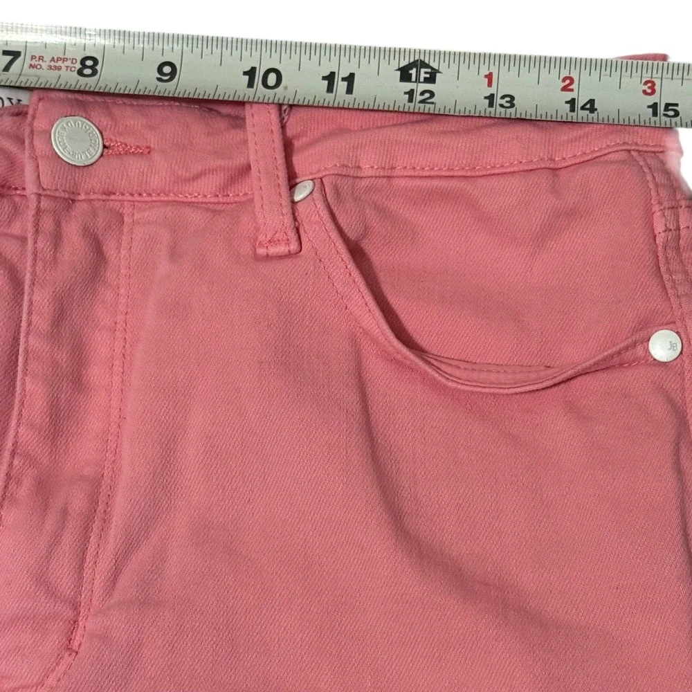 Judy Blue Pink Denim Shorts‎ Womens XL High Waisted Stretch JB150285 C-CO